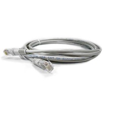 Патч-корд RJ45 - RJ45, 4 пары, UTP, категория 6, 3 м, серый, LSZH LANMASTER LAN-PC45/U6-3.0-GY