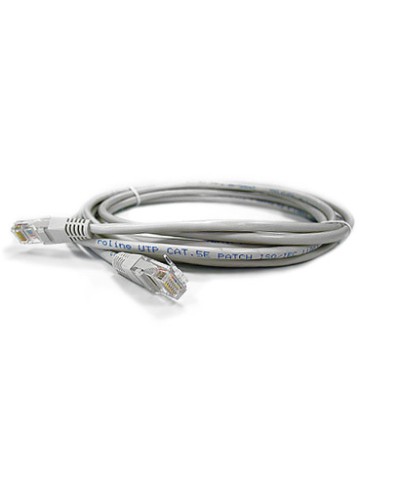 Патч-корд RJ45 - RJ45, 4 пары, UTP, категория 6, 3 м, серый, LSZH LANMASTER LAN-PC45/U6-3.0-GY в Калининграде Патч-корды и пигтейлы Pintop.ru