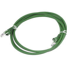 Патч-корд RJ45 - RJ45, 4 пары, UTP, категория 6, 5 м, зеленый, LSZH LANMASTER LAN-PC45/U6-5.0-GN