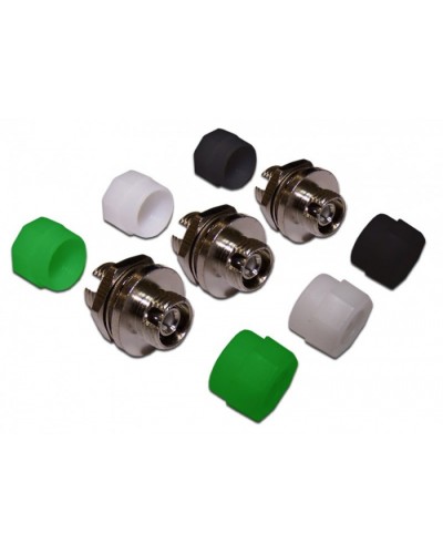 Адаптер оптический SC/APC без фланцев, SM, симплексный LANMASTER LAN-SC/NF-AM-APC в Калининграде Коннекторы Pintop.ru