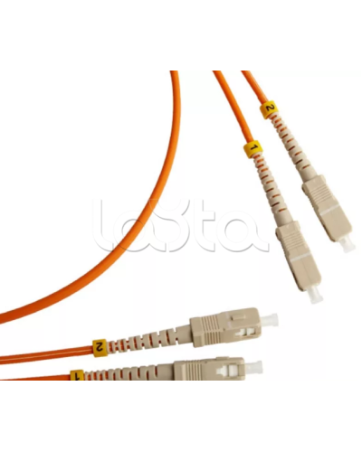 Патч-корд оптический LANMASTER LAN-SC-SC/SU-1.5 в Калининграде Патч-корды и пигтейлы Pintop.ru