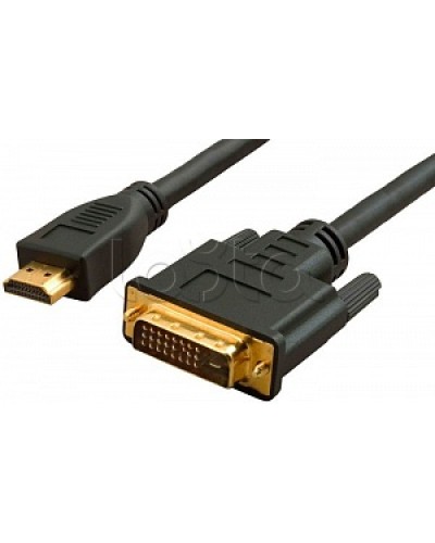 Кабель HDMI-DVI 20м 24AWG LAZSO WH-141(20m) в Калининграде Патч-корды и пигтейлы Pintop.ru