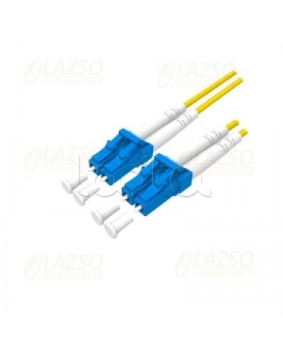 Патч-корд оптический Lazso PC-DU-LC/LC(3m) в Калининграде Патч-корды и пигтейлы Pintop.ru