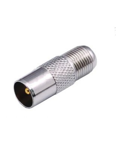 Переходник PAL (TV) штекер - F розетка LAZSO APTVF10 в Калининграде Коннекторы Pintop.ru