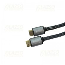 Кабель для передачи сигналов HDMI 2.0 LAZSO WH-111(1m)-B