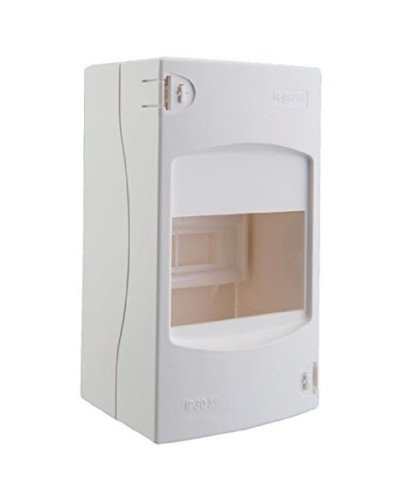 Щиток накладной Mini S 4 модуля белый Legrand 001304 в Калининграде Боксы для автоматов Pintop.ru