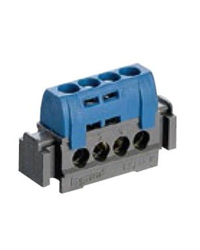 Клеммник синий 4х1.5-16 мм2 LEGRAND 004840 в Калининграде Клеммные колодки Pintop.ru