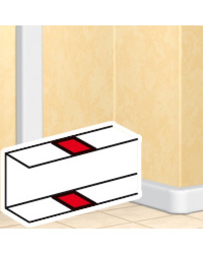 Накладка на стык кабель-канала 105х50 LEGRAND 010696 в Калининграде Аксессуары для кабель-канала Pintop.ru