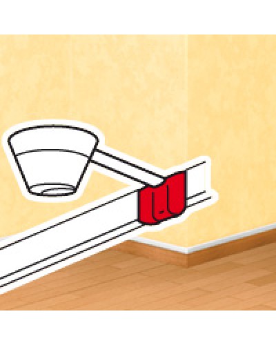 Ответвление Т-образное с перегородкой в 3 плоск. для мини-каналов 32х20 и 40x20 LEGRAND 030216 в Калининграде Аксессуары для кабель-канала Pintop.ru