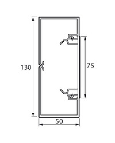 Кабель-канал METRA 130x50 Legrand (638082) в Калининграде Кабель-канал Pintop.ru