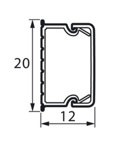Кабель-канал METRA 20x12 Legrand (638192) в Калининграде Кабель-канал Pintop.ru
