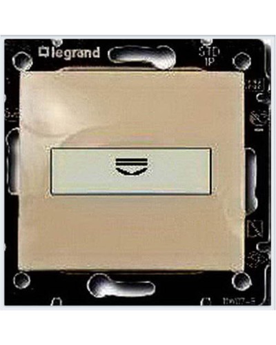 Выключатель c картой 10А слоновая кость Valena Legrand 774134 в Калининграде Аксессуары для кабель-канала Pintop.ru