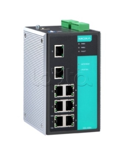 Коммутатор управляемый промышленный 8-портовый Moxa EDS-508A-T в Калининграде Коммутаторы Pintop.ru