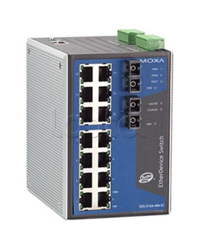 Коммутатор управляемый промышленный 16-портовыйMoxa EDS-516A-MM-SC в Калининграде Коммутаторы Pintop.ru