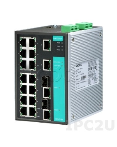 Коммутатор управляемый промышленный 18-портовыйMoxa EDS-518A в Калининграде Коммутаторы Pintop.ru