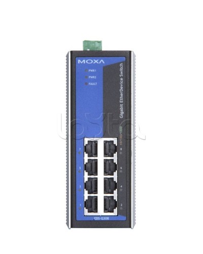 Коммутатор неуправляемый промышленный 8-портовый Moxa EDS-G308 в Калининграде Коммутаторы Pintop.ru