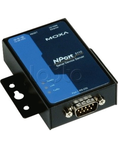 Сервер 1-портовый RS-232 в Ethernet Moxa NPort 5110A в Калининграде Дополнительное оборудование для ОПС Pintop.ru