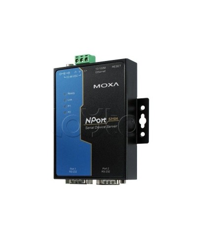 Сервер 2-портовый RS-232 в Ethernet Moxa NPort 5210A в Калининграде Дополнительное оборудование для ОПС Pintop.ru