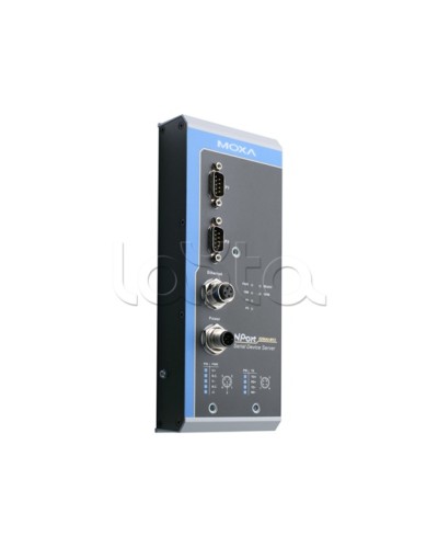 Сервер 2-портовый RS-232/422/485 в Ethernet Moxa NPort 5250AI-M12-T в Калининграде Дополнительное оборудование для ОПС Pintop.ru