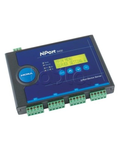 Сервер 4-портовый RS-422/485 в Ethernet Moxa NPort 5430 в Калининграде Дополнительное оборудование для ОПС Pintop.ru