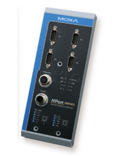 Сервер 4-портовый RS-232/422/485 в Ethernet Moxa NPort 5450AI-M12-CT в Калининграде Дополнительное оборудование для ОПС Pintop.ru