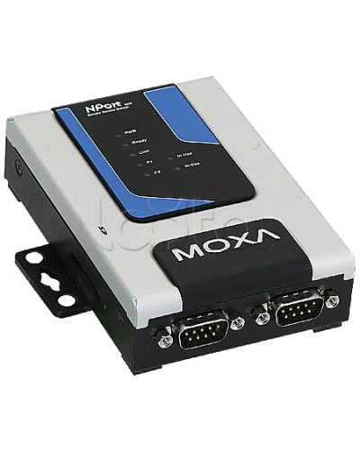 Сервер 2-портовый RS-232/422/485 в Ethernet Moxa NPort 6250-T в Калининграде Дополнительное оборудование для ОПС Pintop.ru