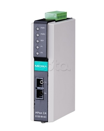 Сервер 1-портовый RS-232/422/485 в Ethernet Moxa NPort IA-5150-S-SC в Калининграде Дополнительное оборудование для ОПС Pintop.ru