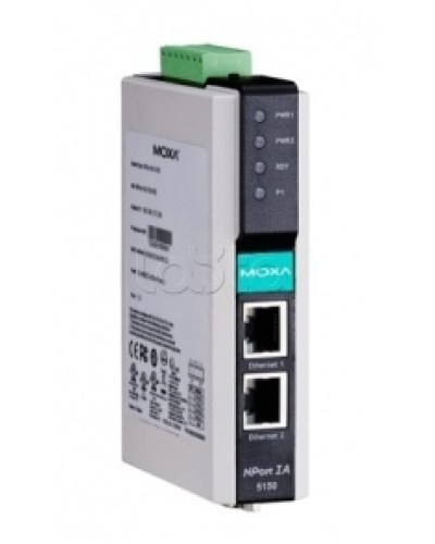 Сервер 2-портовый RS-232/422/485 в Ethernet Moxa NPort IA-5250 в Калининграде Дополнительное оборудование для ОПС Pintop.ru