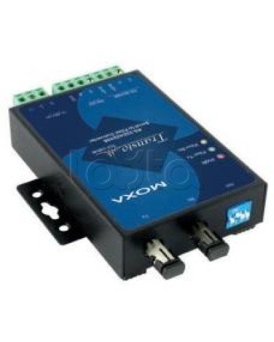 Конвертор RS-232/422/485 в оптику SM (ST) Moxa TCF-142-S-ST-T в Калининграде Дополнительное оборудование для ОПС Pintop.ru
