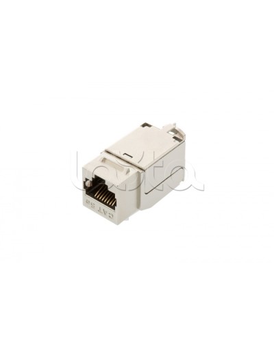 Модуль Keystone Jack RJ-45 категория 5e полный экран NIKOMAX (NMC-KJSD2-FT-MT) в Калининграде Модули Keystone Pintop.ru