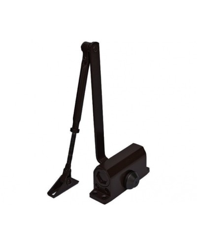 Доводчик дверной с рычажной тягой DC-065 EN3/4/5, чёрный NOTEDO DC065BL в Калининграде Доводчики Pintop.ru