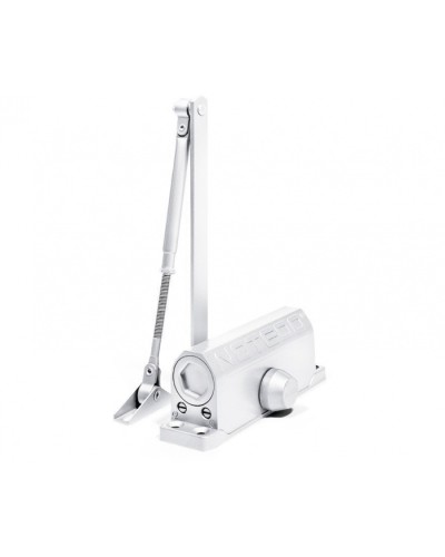 Доводчик дверной с рычажной тягой DC-065 EN3/4/5, белый NOTEDO DC065W в Калининграде Доводчики Pintop.ru