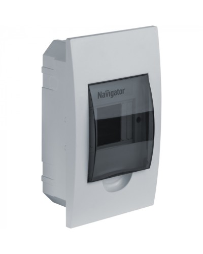 Коробка Navigator 93 801 NSS-DBI-4-WH-IP41 в Калининграде Боксы для автоматов Pintop.ru