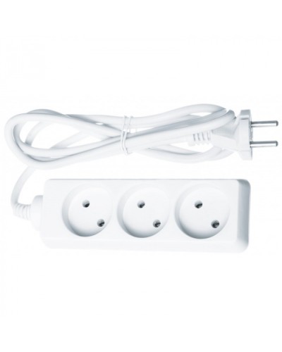 Удлинитель Navigator 61 308 NPE-S-03-150-X-2x1 б/з 3 гн. 1.5м в Калининграде Блоки розеток Pintop.ru