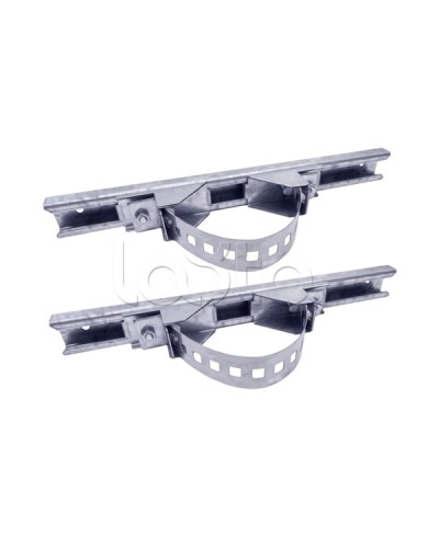 Комплект крепления на столб для ком-ров 200-300 мм OSNOVO в Калининграде Кронштейны и адаптеры для камер и мониторов Pintop.ru