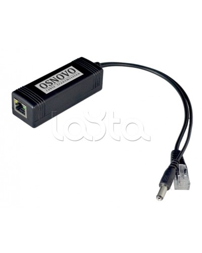 PoE-сплиттер OSNOVO PoE Splitter/2 в Калининграде Блоки питания для кожухов и камер Pintop.ru