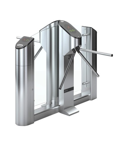 Турникет моторизованный двухсторонний с картоприемником Oxgard Praktika Т-03-DК (ВЗР 1887-03) в Калининграде Турникеты Pintop.ru