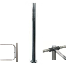 Стойка с отверстием под стопорный механизм промежуточная Т-образная BH02 2-16 PERCo