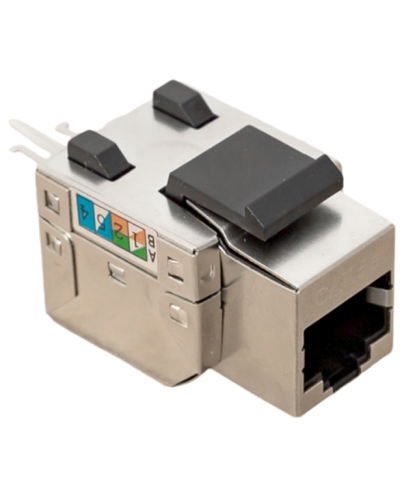 Модуль Keystone Jack RJ-45(8P8C), FTP экранированный, CAT 6, тип 90 градусов REXANT PRO 02-0272 в Калининграде Модули Keystone Pintop.ru