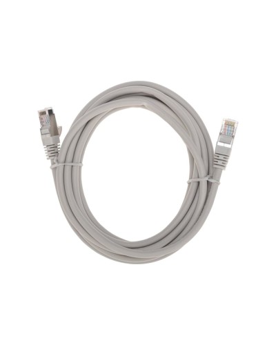Патч-корд S/FTP, CAT 6A (10G), RJ45-RJ45, 28AWG, LSZH, серый, 3м REXANT 02-0390-3 в Калининграде Патчкорды (медные) Pintop.ru