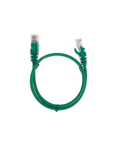 Патч-корд U/UTP, CAT 5e, RJ45-RJ45, 26AWG, LSZH, зеленый, 0,5м REXANT 02-0106-05 в Калининграде Патчкорды (медные) Pintop.ru