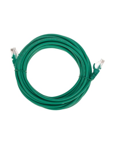 Патч-корд U/UTP, CAT 5e, RJ45-RJ45, 26AWG, LSZH, зеленый, 5м REXANT 02-0106-5 в Калининграде Патчкорды (медные) Pintop.ru