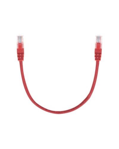 Патч-корд U/UTP, CAT 5e, RJ45-RJ45, 26AWG, LSZH, красный, 0,3м REXANT 02-0103-03 в Калининграде Патчкорды (медные) Pintop.ru