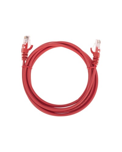 Патч-корд U/UTP, CAT 5e, RJ45-RJ45, 26AWG, LSZH, красный, 2м REXANT 02-0103-2 в Калининграде Патчкорды (медные) Pintop.ru