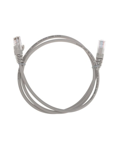 Патч-корд U/UTP, CAT 5e, RJ45-RJ45, 26AWG, LSZH, серый, 1м REXANT 02-0100-1 в Калининграде Патчкорды (медные) Pintop.ru