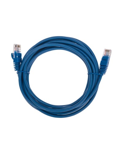 Патч-корд U/UTP, CAT 5e, RJ45-RJ45, 26AWG, LSZH, синий, 3м REXANT 02-0104-3 в Калининграде Патчкорды (медные) Pintop.ru