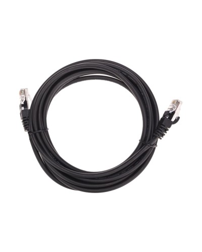 Патч-корд U/UTP, CAT 5e, RJ45-RJ45, 26AWG, LSZH, черный, 3м REXANT 02-0102-3 в Калининграде Патчкорды (медные) Pintop.ru