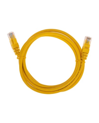Патч-корд U/UTP, CAT 6, RJ45-RJ45, 26AWG, LSZH, желтый, 1,5м REXANT 02-0295-105 в Калининграде Патчкорды (медные) Pintop.ru