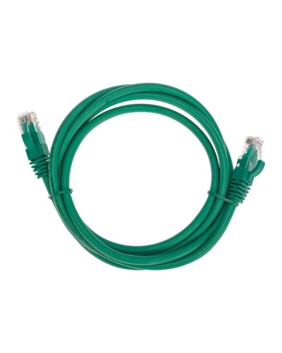 Патч-корд U/UTP, CAT 6, RJ45-RJ45, 26AWG, LSZH, зеленый, 1,5м REXANT 02-0296-105 в Калининграде Патчкорды (медные) Pintop.ru