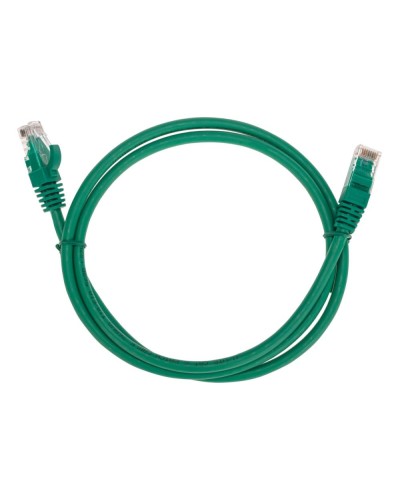 Патч-корд U/UTP, CAT 6, RJ45-RJ45, 26AWG, LSZH, зеленый, 1м REXANT 02-0296-1 в Калининграде Патчкорды (медные) Pintop.ru